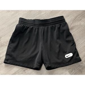 Nike Dri-FIt Youth Girls Athletic Shorts Size S Black DX5378 Training